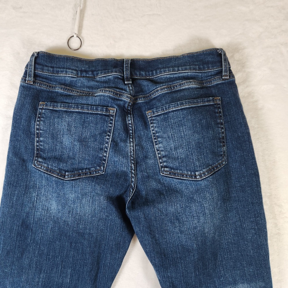 Banana Republic Petite Girlfriend‎ Jeans Dark Wash Denim Women's 29/8 - Picture 7 of 8